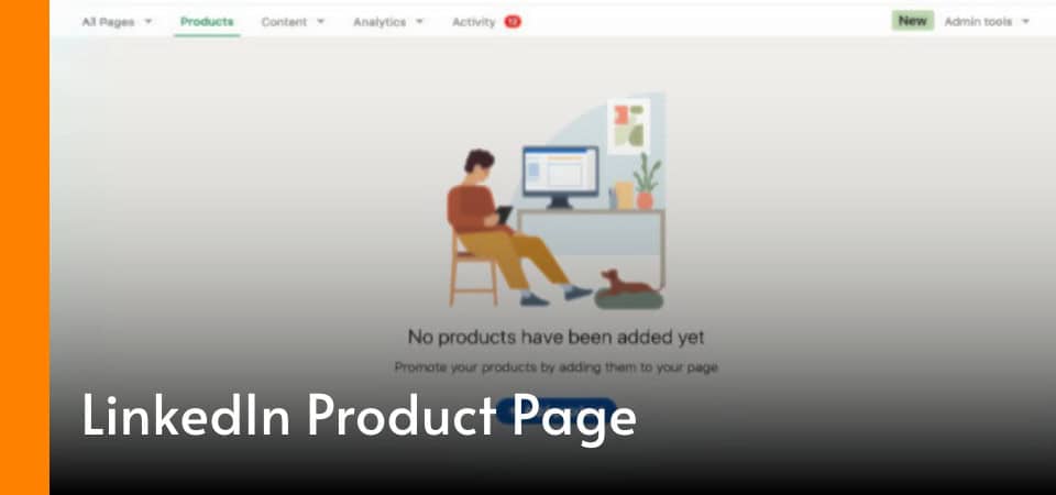 LinkedIn Product Page
